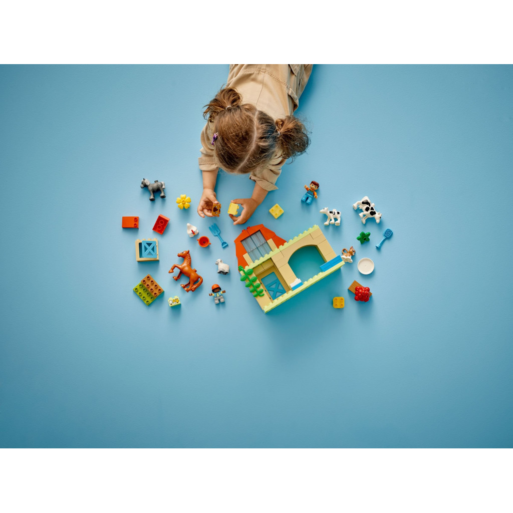 Конструктор LEGO DUPLO Town Догляд за тваринами на фермі 74 деталей (10416) - зображення 7