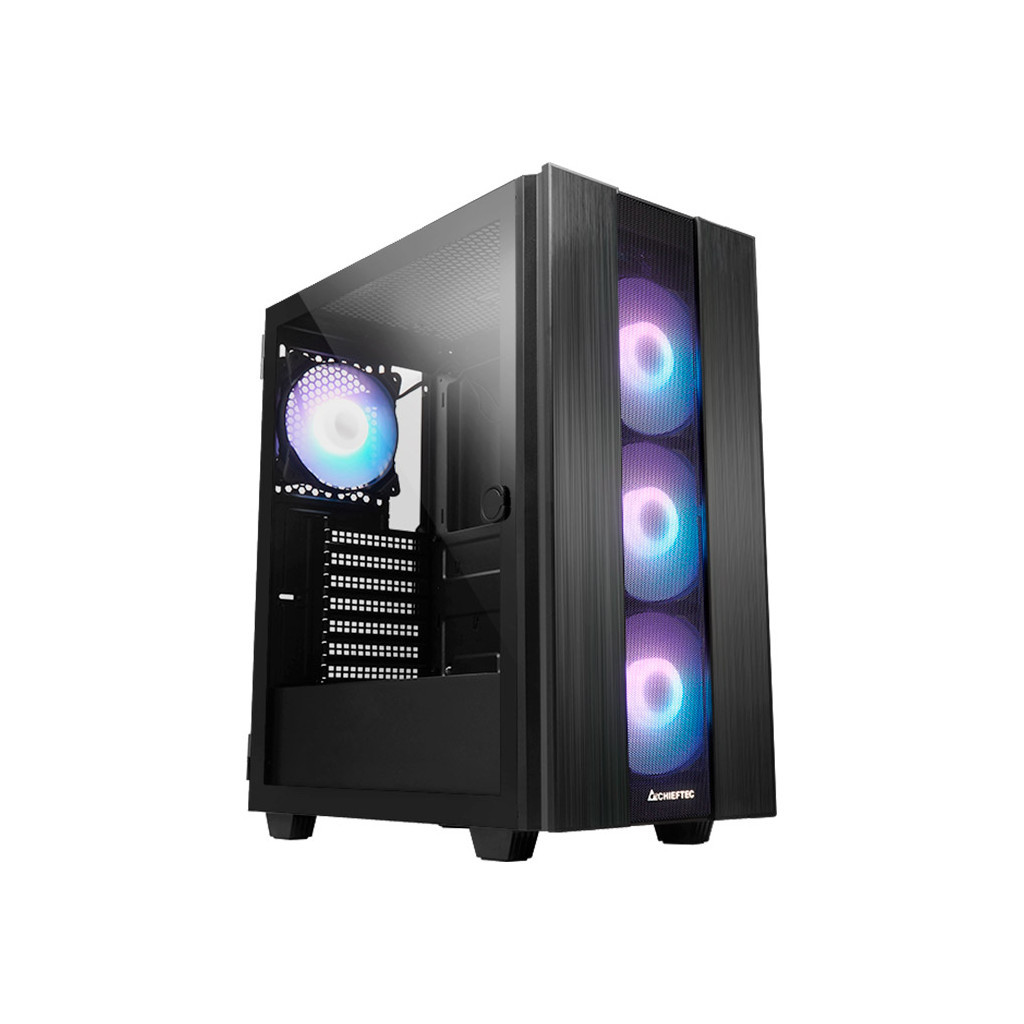 Корпус Chieftec Gaming Hunter 2 Tempered Glass (GS-02B-OP) - зображення 2