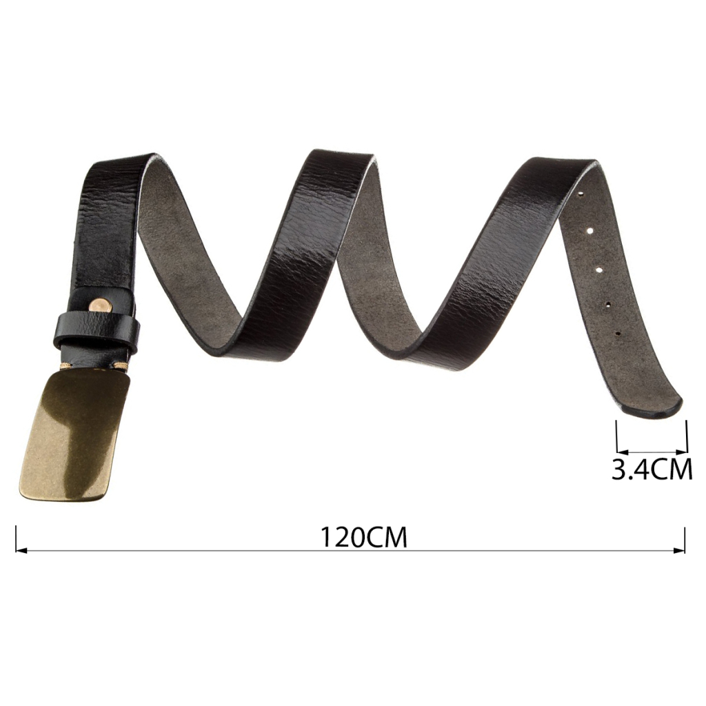 Ремінь Vintage Чоловічий автомат сasual Чорний (20122) - зображення 3