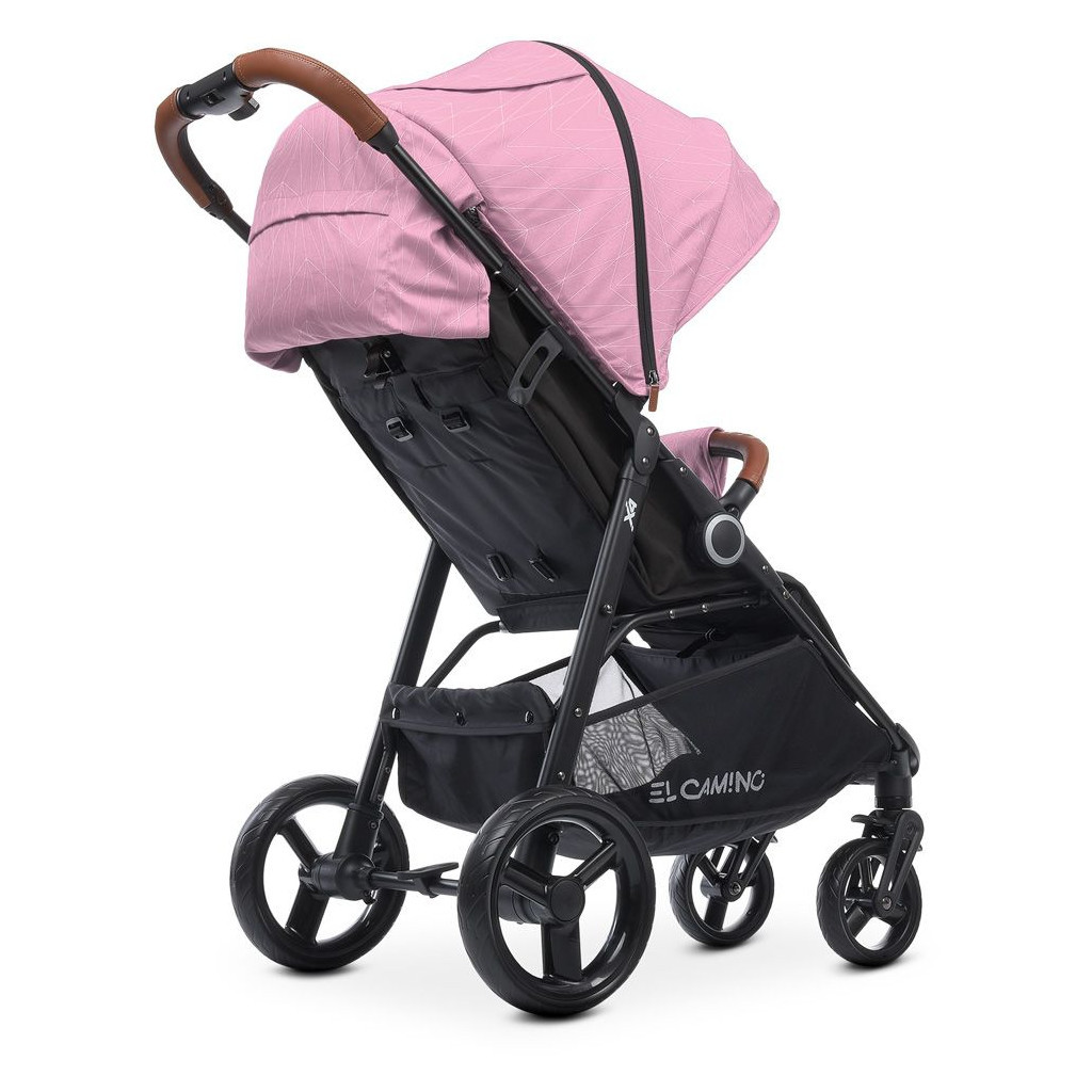 Коляска El Camino X4 (ME 1024 pink lines) - зображення 7