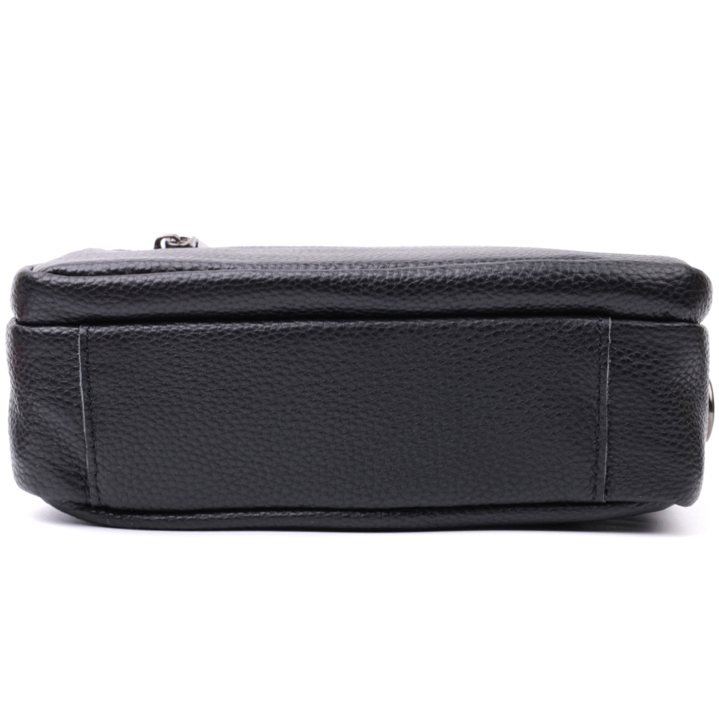 Сумка Vintage З натуральної шкіри Чорна (22640) - зображення 7