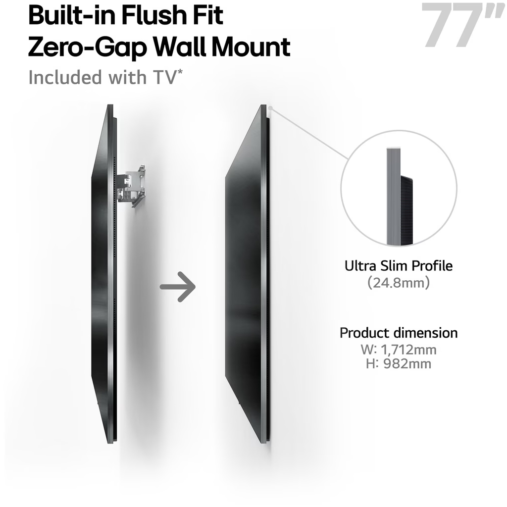 Телевізор LG OLED77G54LW - зображення 12