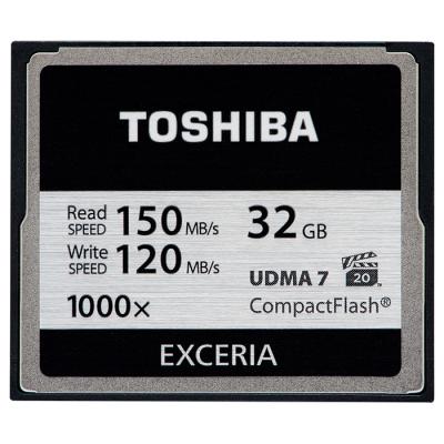 Карта пам'яті Toshiba 32GB Compact Flash 1000X (CF-032GTGI(8) - зображення 1