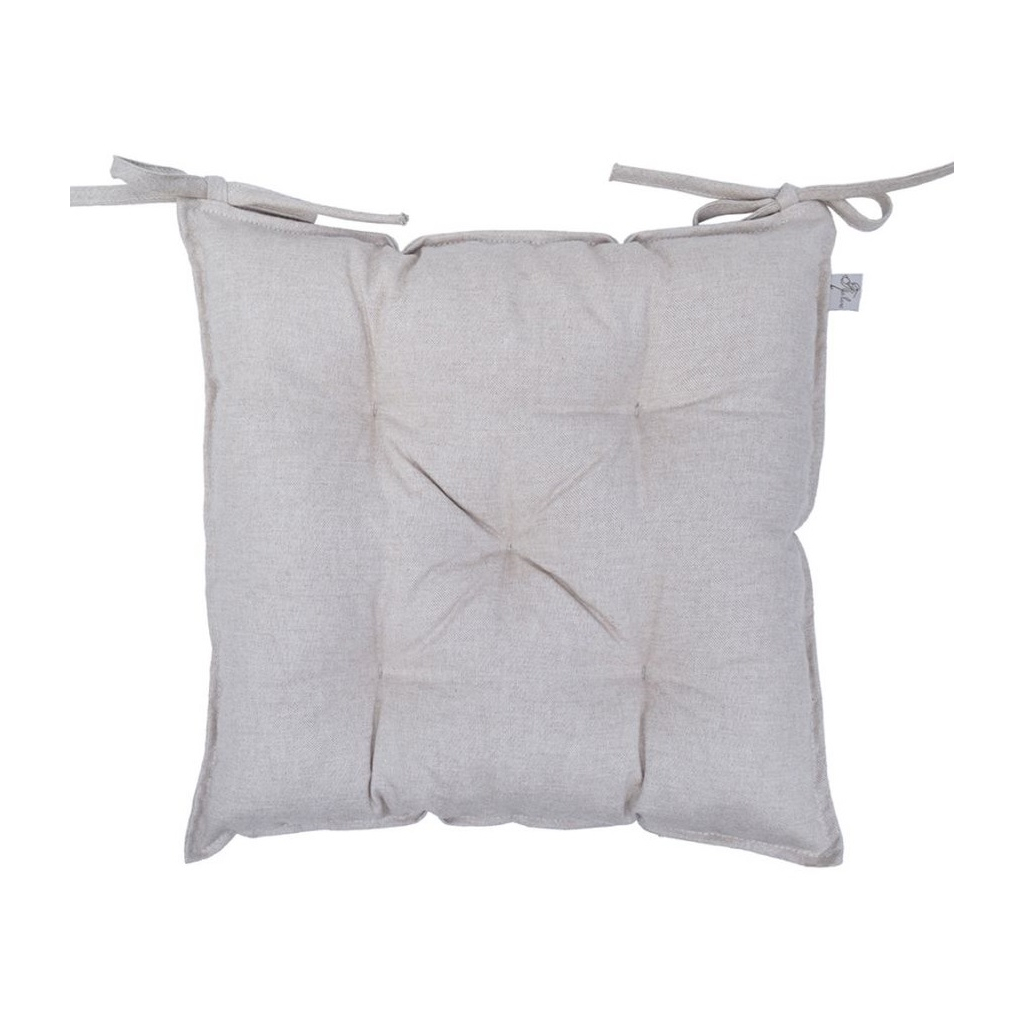 Подушка на стілець Прованс Беж 40х40 (4823093422308) - зображення 1