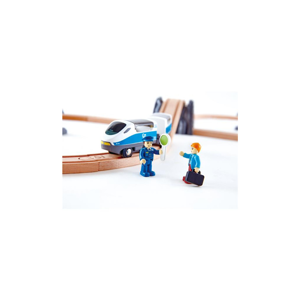 Залізниця Hape дерев'яна 26 елементів (E3729) - зображення 3