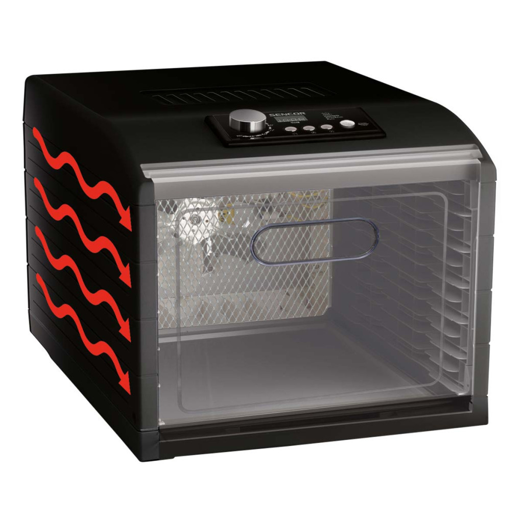 Сушка для овочів та фруктів Sencor SFD 6600BK - изображение 6