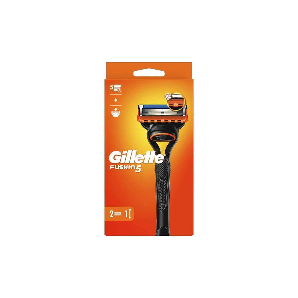 Бритва Gillette Fusion5 з 2 змінними картриджами (7702018874125/7702018866946) - зображення 2
