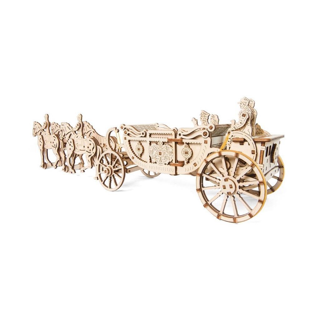 Конструктор Ugears Королівська карета (70050) - зображення 2