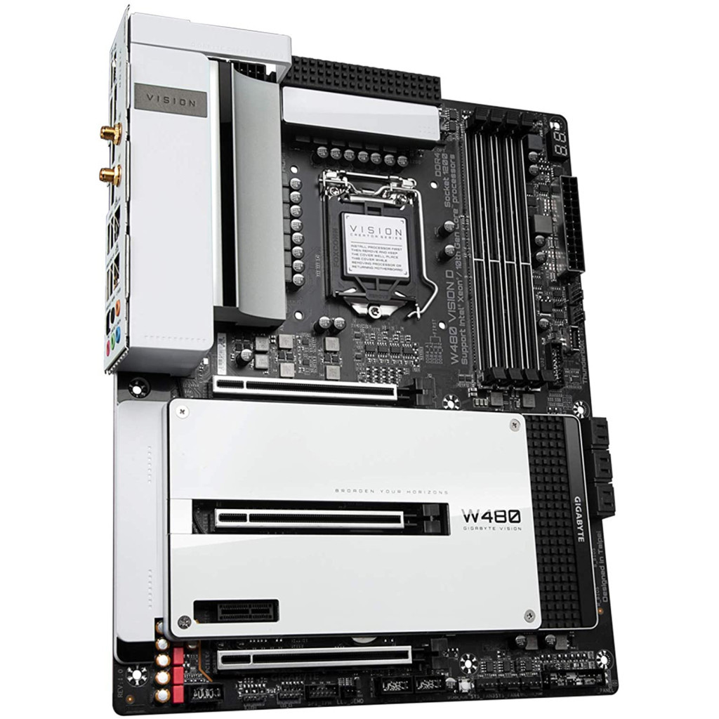 Серверна материнська плата GIGABYTE W480 VISION D (W480_VISION_D) - зображення 4