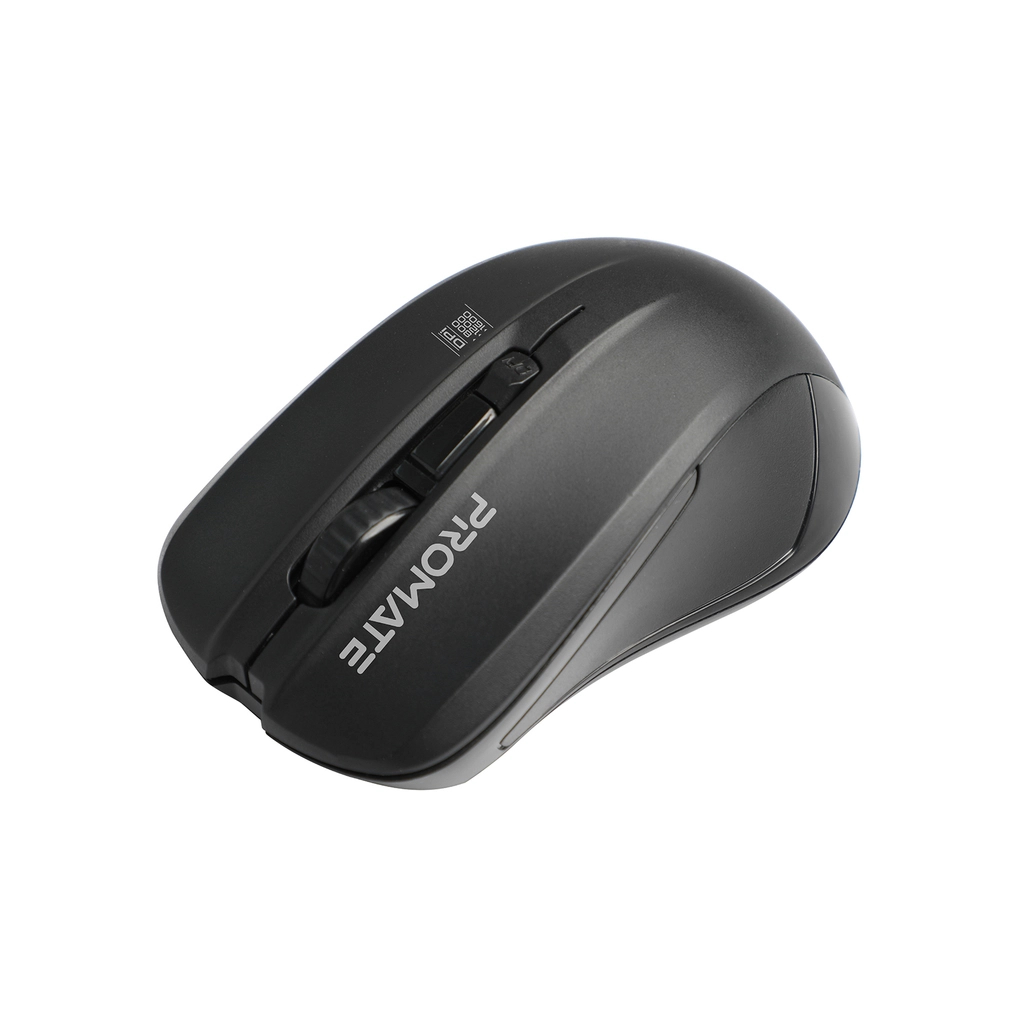 Мишка Promate Contour Wireless Black (contour.black) - зображення 1