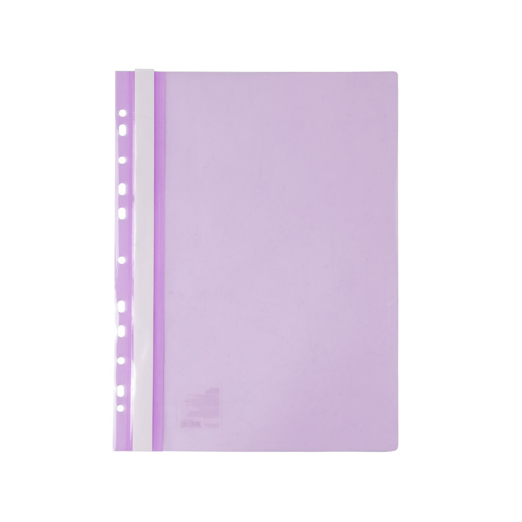 Папка-швидкозшивач Axent А4 з перфорацією 120/150 мкм Бузкова (1318-36-A) - зображення 1