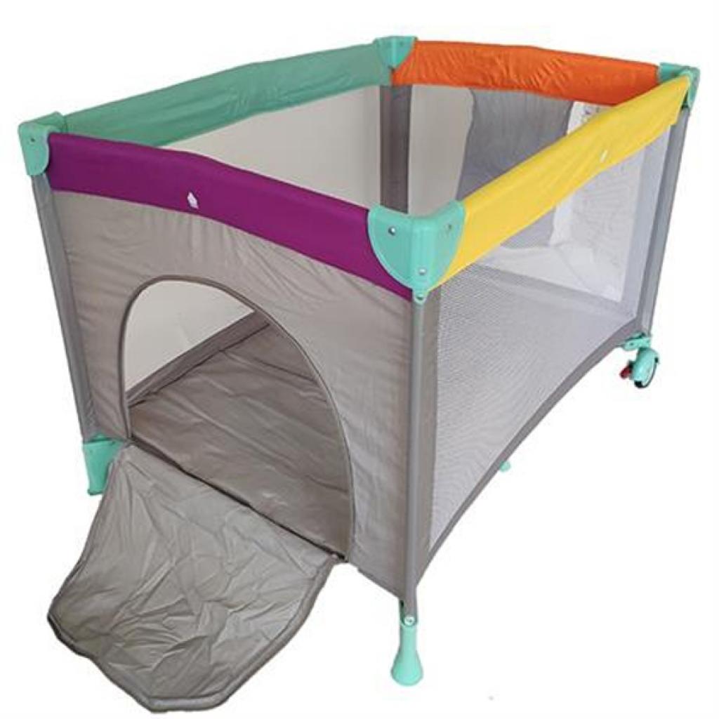 Дитячий манеж WonderKids Voyager Графітовий (WK21-H27-004) - зображення 4