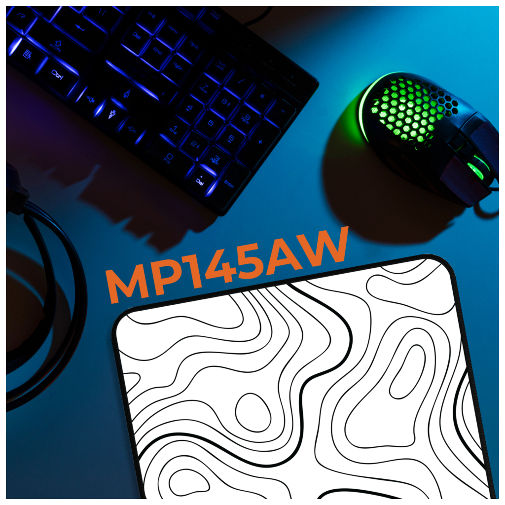 Килимок для мишки GamePro MP145AW White (MP145AW) - изображение 3