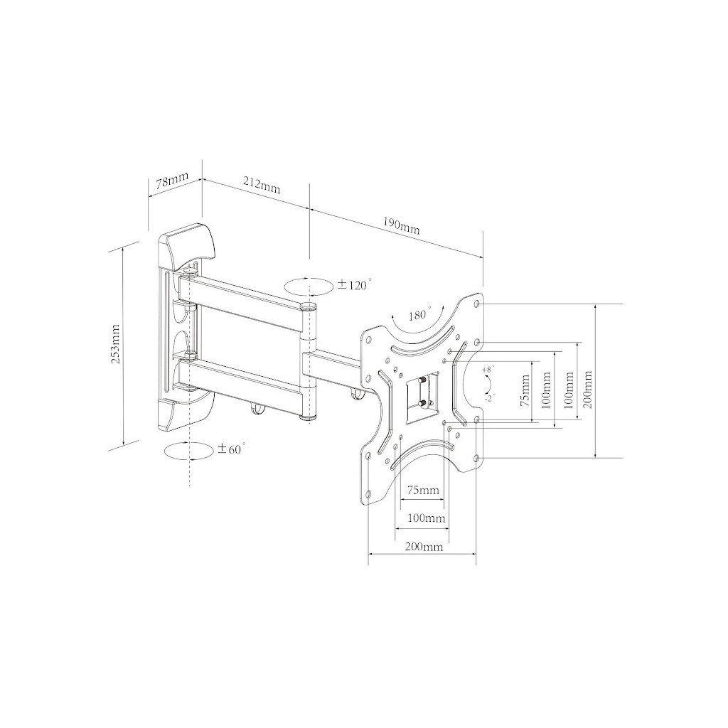 Кронштейн Charmount TV-22 - зображення 12
