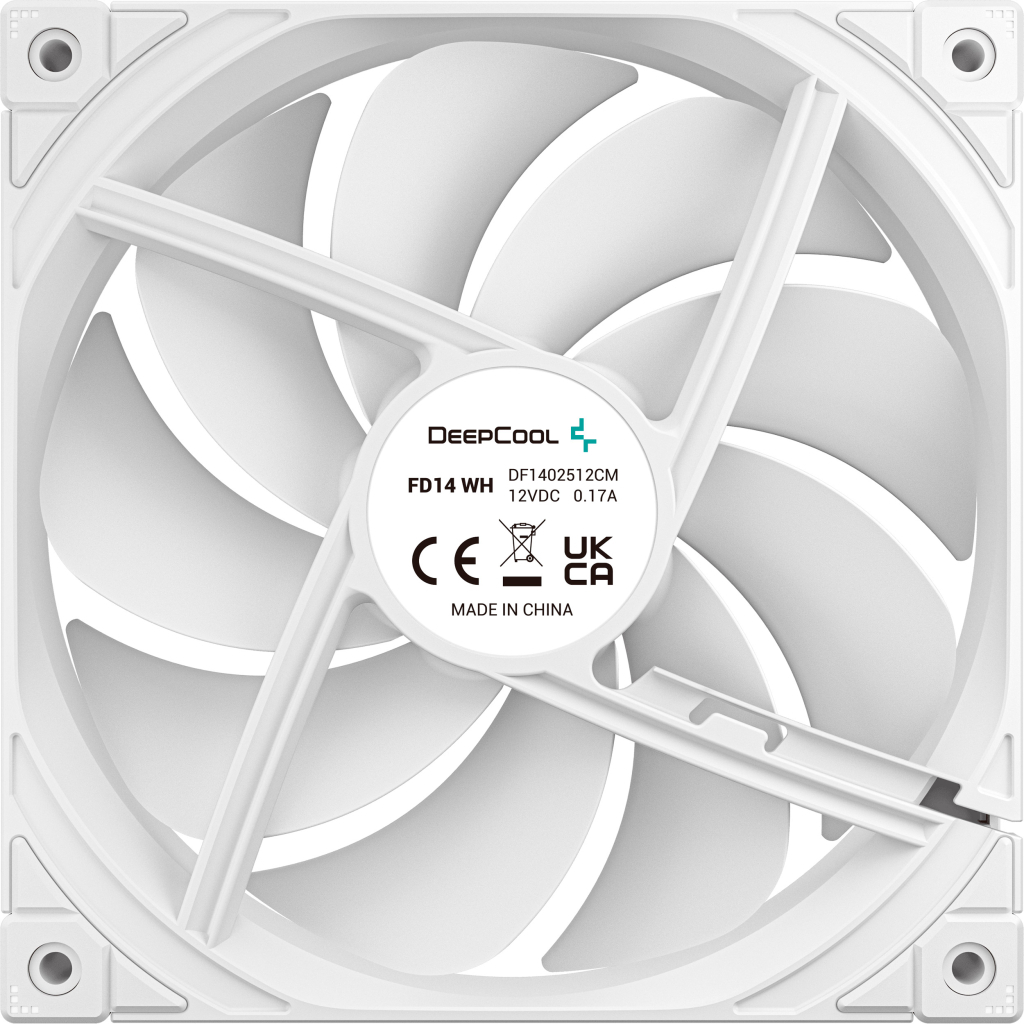 Кулер до корпусу Deepcool FD14 WH - изображение 3