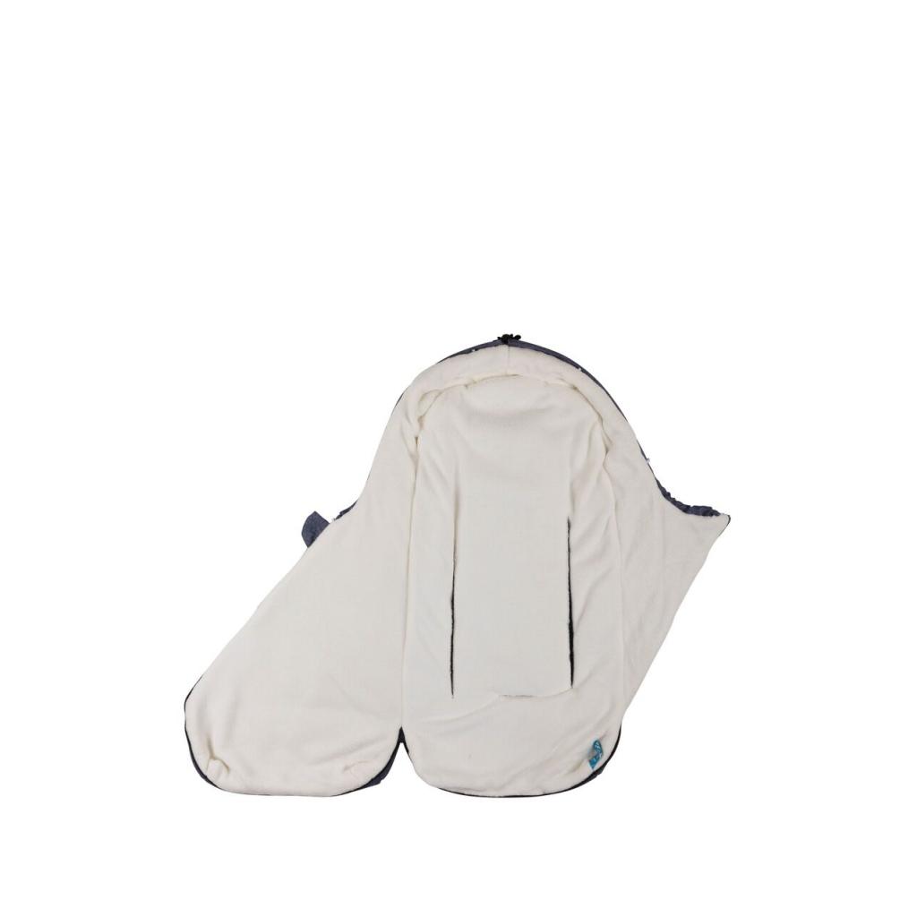 Зимовий конверт Nuvita Ovetto POP сірий (NV9235OVPOPMELANGEBL) - зображення 4