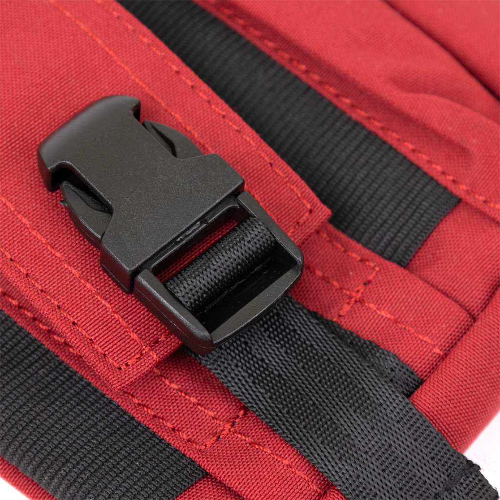 Сумка Vintage На пояс нейлон Червона (20647) - зображення 7