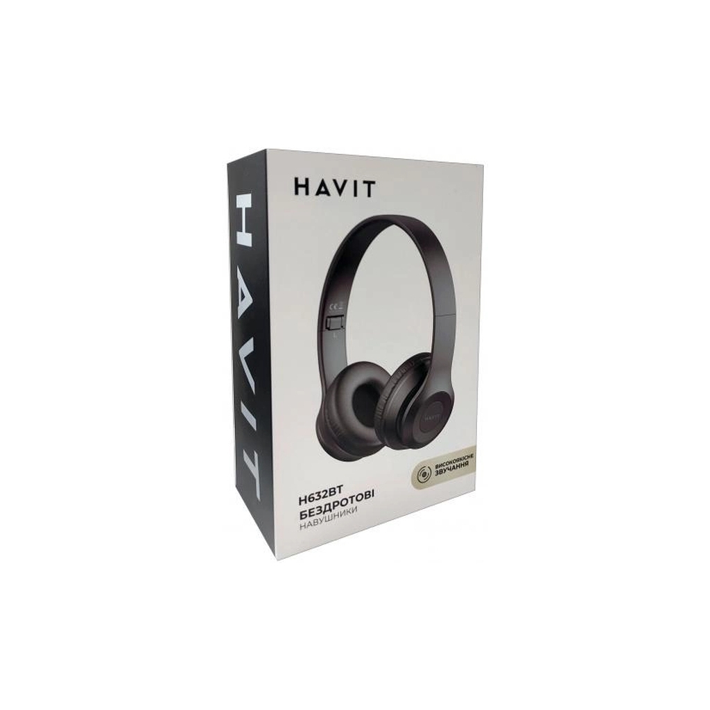 Навушники Havit HV-H632BT Black - зображення 6
