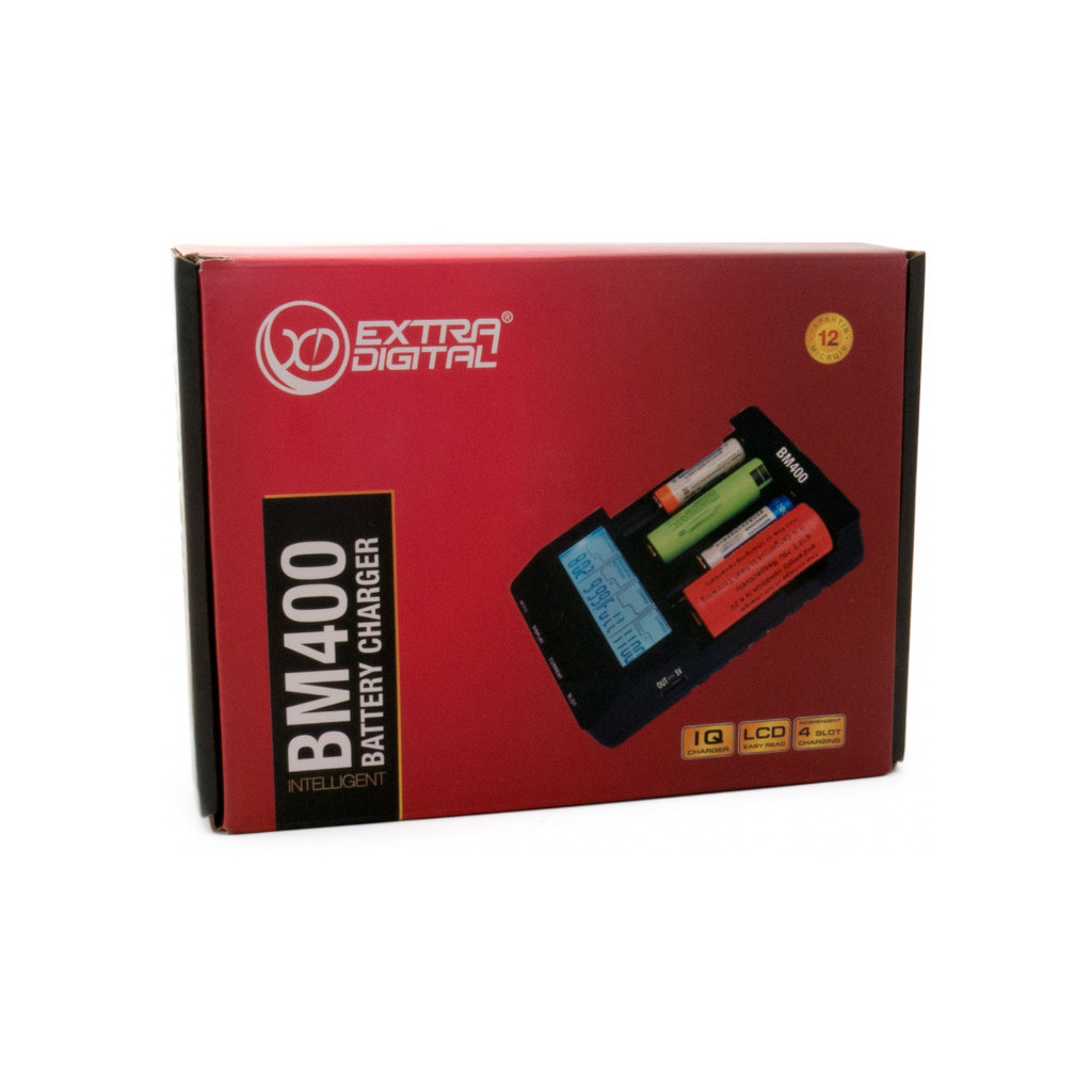 Зарядний пристрій для акумуляторів Extradigital BM400 (AA, AAA, 18650, 26650 ...) (AAC2833) - зображення 11