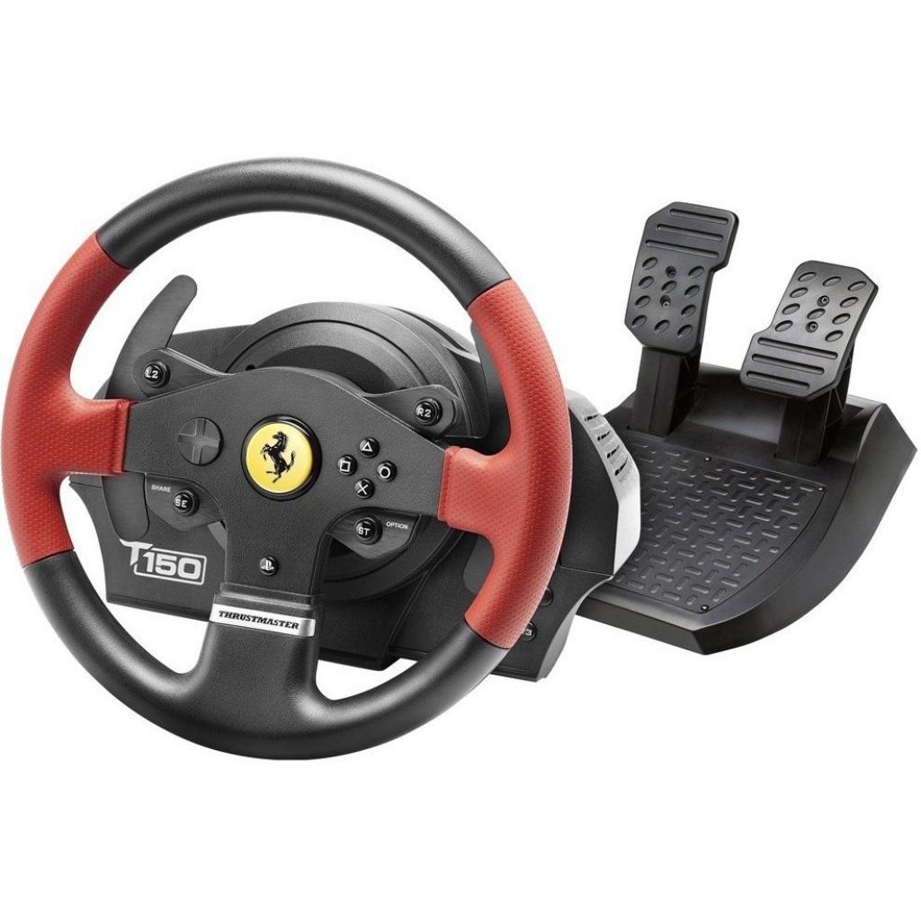 Кермо ThrustMaster T150 Ferrari Wheel with Pedals (4160630) - зображення 1
