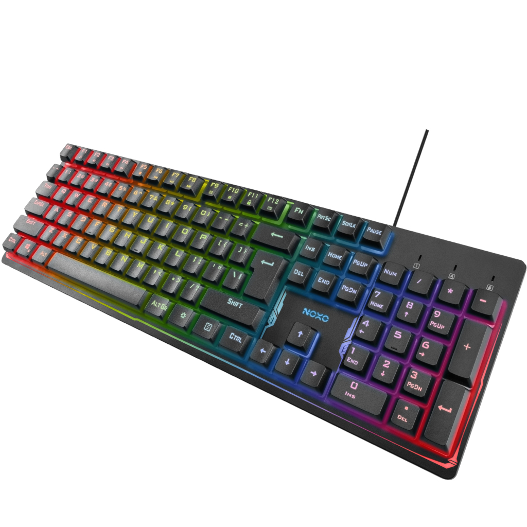 Клавіатура Noxo Fusionlight RU (4770070882047) - зображення 3