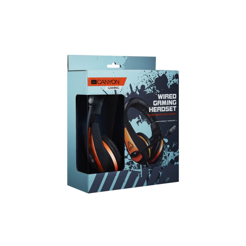 Навушники Canyon CND-SGHS1 Black - зображення 3