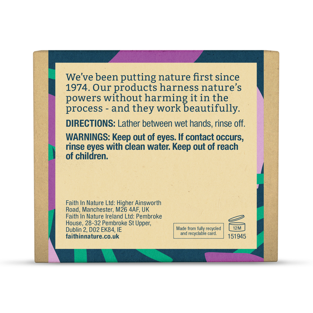 Тверде мило Faith in Nature Натуральне З лавандою 100 г (5013575111137) - изображение 2