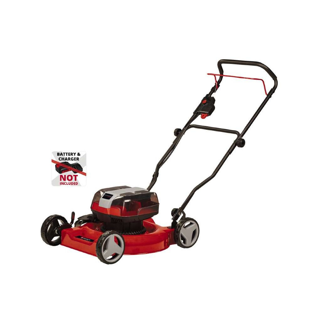 Газонокосарка Einhell GE-CM 36/48 Li M - Solo, 36В, PXC, 48 см, мульчування (без АКБ і ЗП) (3413054) - изображение 4