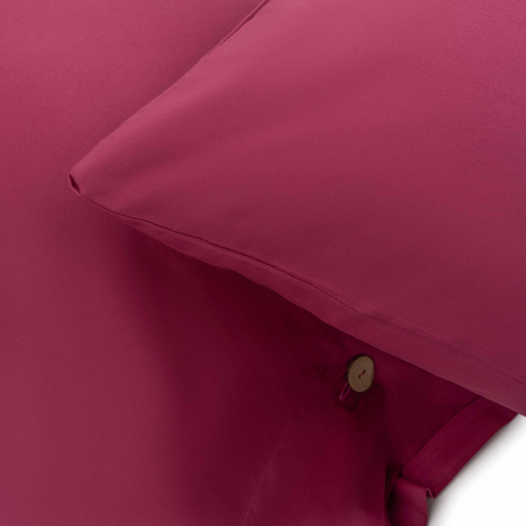 Наволочка Ardesto Mix&Match 50х70 100% бавовна, сатин бордовий (ART5070PCR) - зображення 6