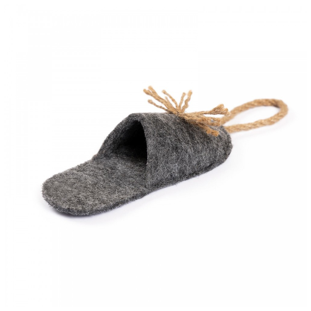 Іграшка для собак Природа Пантофля з канатом (4823082430772) - зображення 1