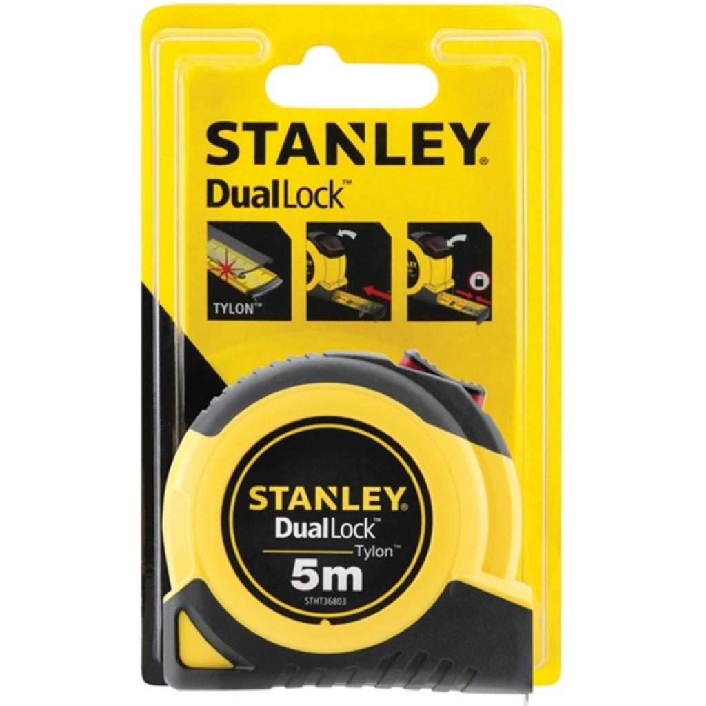 Рулетка Stanley Tylon Dual Lock, 5м х 19мм (STHT36803-0) - зображення 3