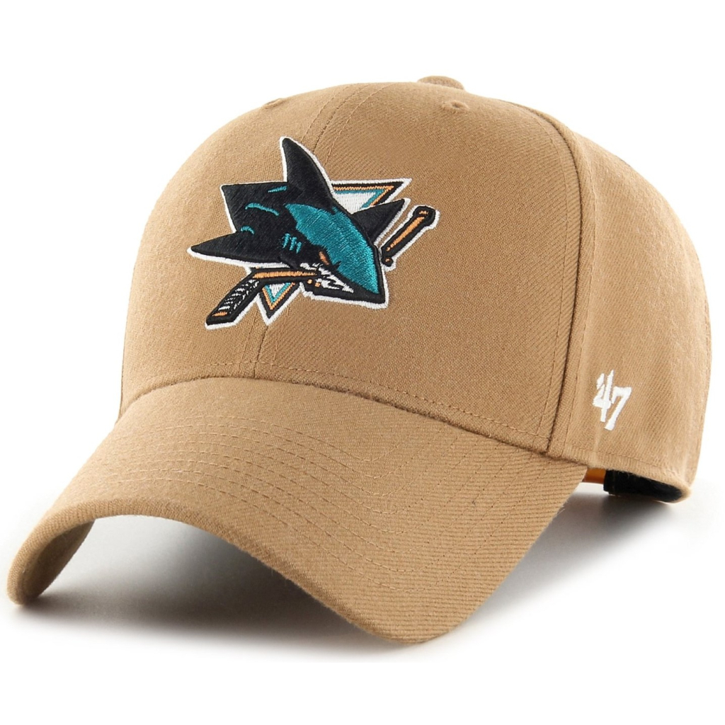 Кепка 47 Brand San Jose Sharks H-MVPSP22WBP-QL карамельний (196002742229) - зображення 1