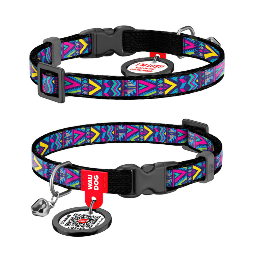 Нашийник для тварин WAUDOG Інді з QR паспортом XS 20-30 см (5270) - изображение 4