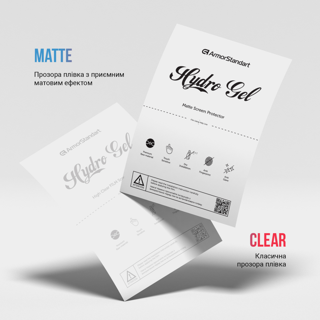 Плівка захисна Armorstandart Kit Clear + Matte Samsung A25 5G (A256) (ARM80703) - зображення 2