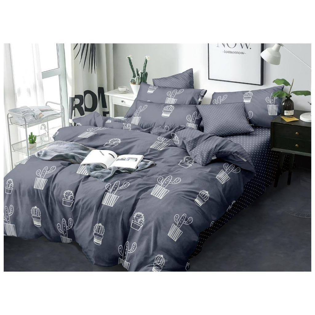 Постільна білизна MirSon Бязь Premium 17-0300 Singapore 2 х 143х210 (2200002316903) - зображення 1