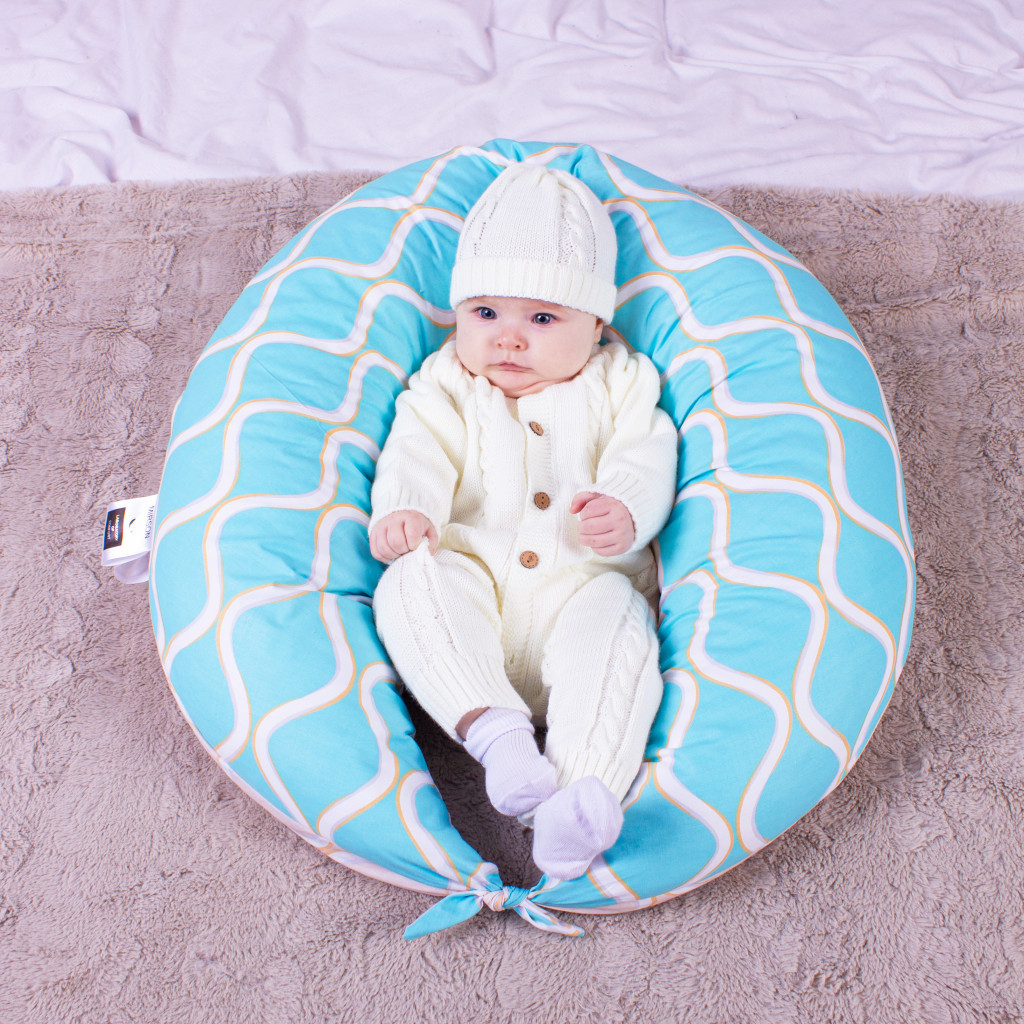 Подушка MirSon для вагітних та годування №8319 Print Line 18-444 Gracia Бязь 30х170х20 см (2200006200444) - зображення 1