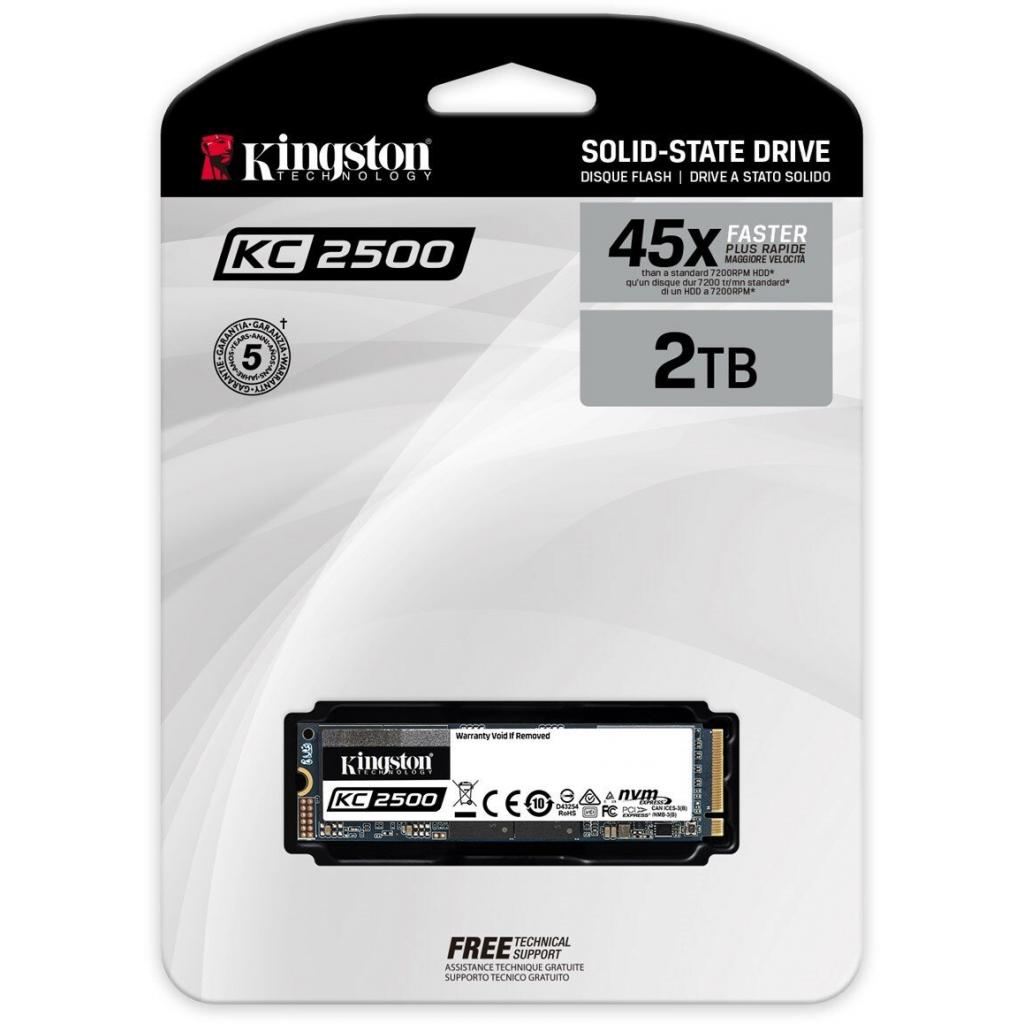Накопичувач SSD M.2 2280 2TB Kingston (SKC2500M8/2000G) - зображення 4