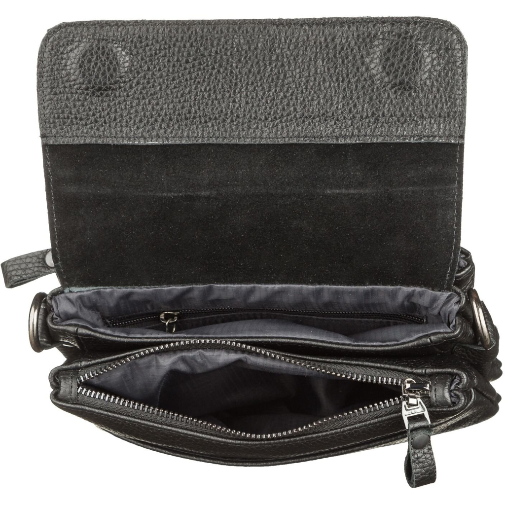 Сумка Shvigel Чоловіча шкіряна Чорна (11038) - зображення 5