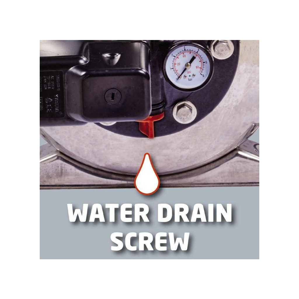 Насосна станція Einhell GC-WW 1250 NN, 1200 Вт, 5000 л/год, бак 20л (4173490) - зображення 4