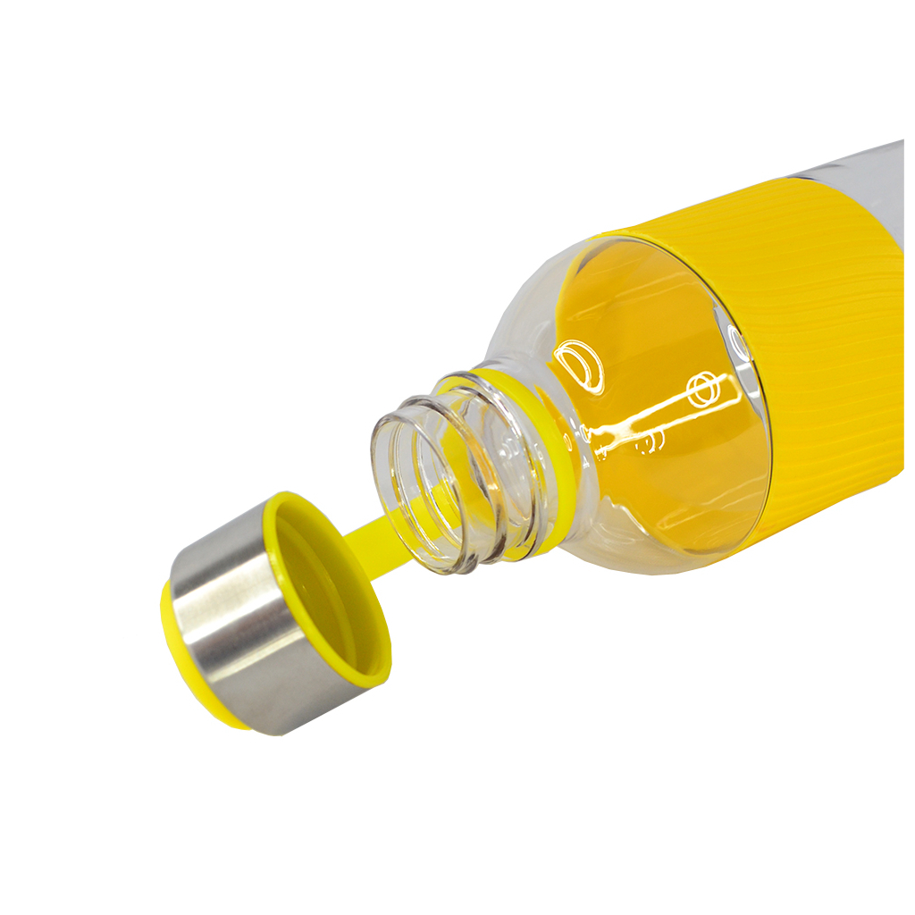 Пляшка для води Line Art Limpid 850 мл жовтий (20222LA-05) - зображення 6
