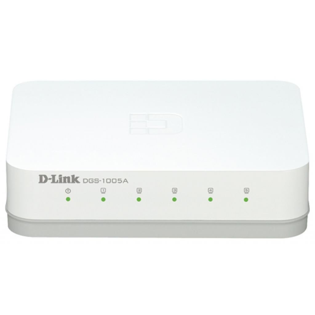 Комутатор мережевий D-Link DGS-1005A - зображення 1