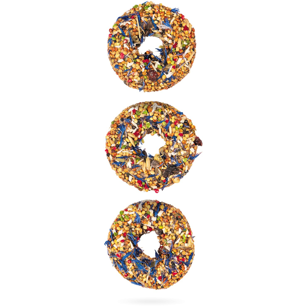 Вітаміни для птахів Special One Пончики «Барбарис, волошка, кокос» 60 г (4823082425167) - изображение 2