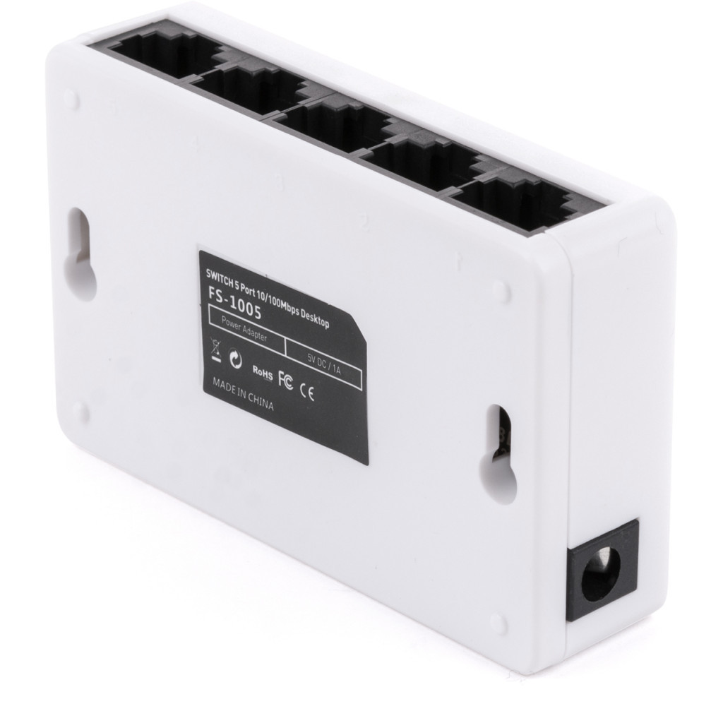 Комутатор мережевий Vinga FS-1005 - зображення 7