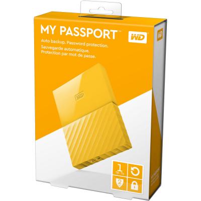 Зовнішній жорсткий диск 2.5" 1TB WD (WDBYNN0010BYL-WESN) - зображення 7