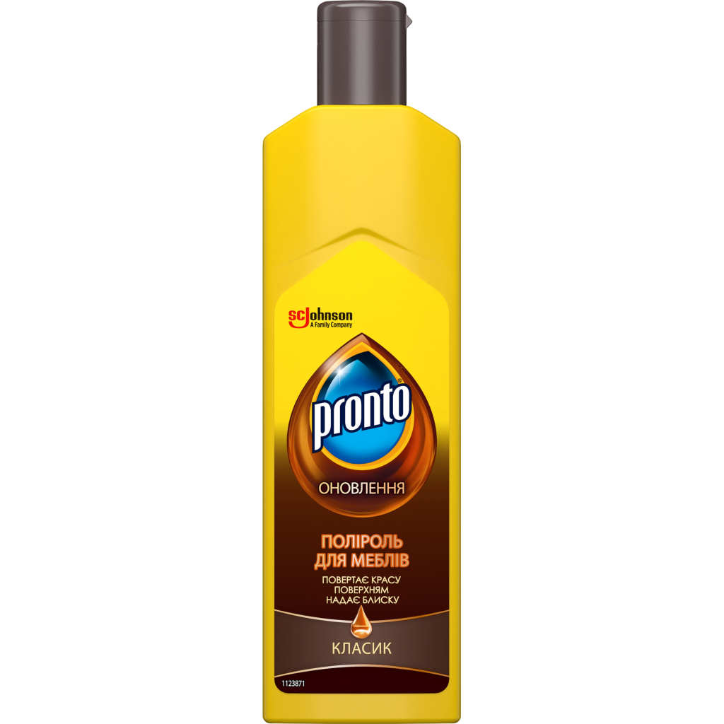 Засіб для догляду за меблями Pronto поліроль Класік 300 мл (4823002000535) - зображення 1