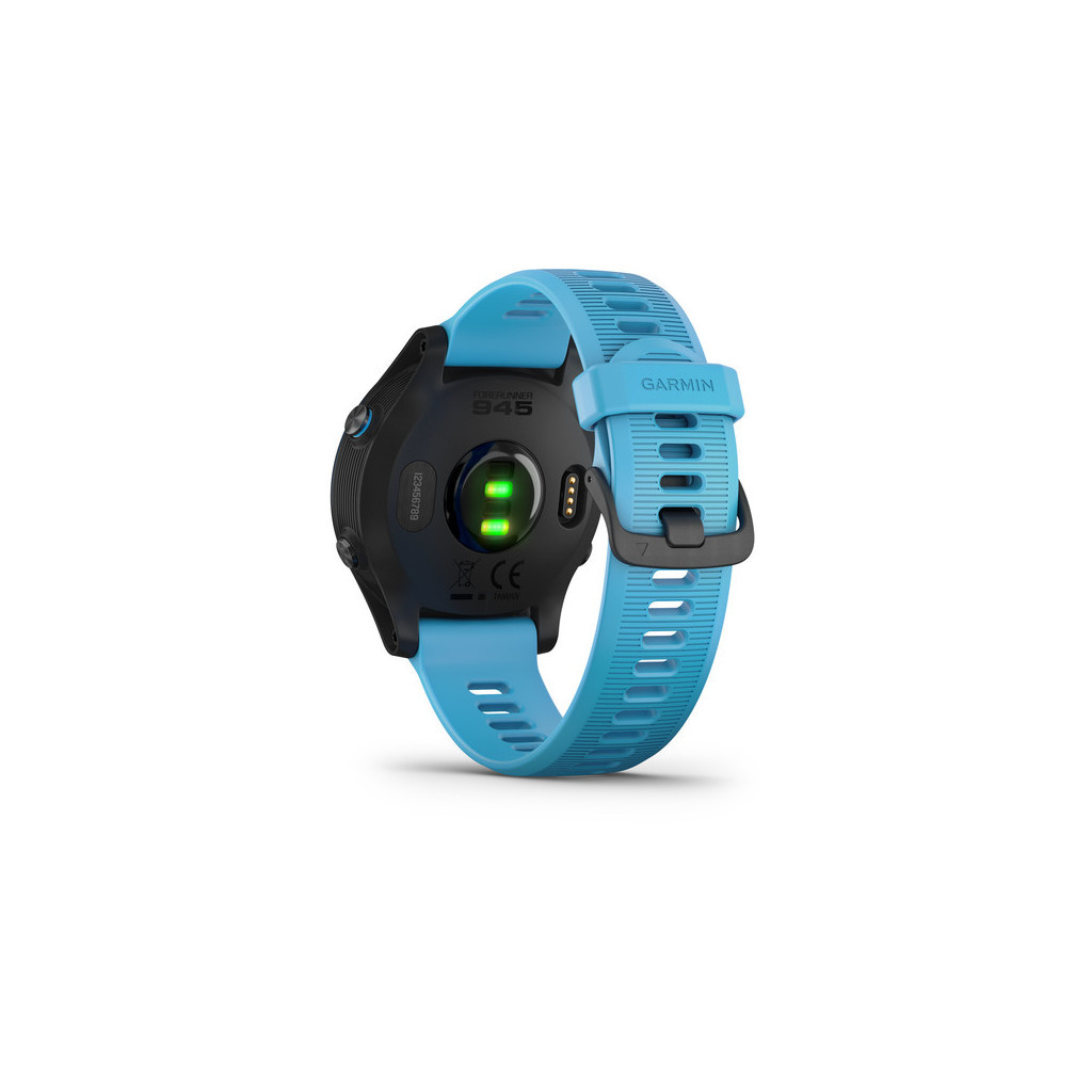 Смарт-годинник Garmin Forerunner 945 Tri-bundle HRM with Blue and Black Silicone B (010-02063-11/10) - зображення 11
