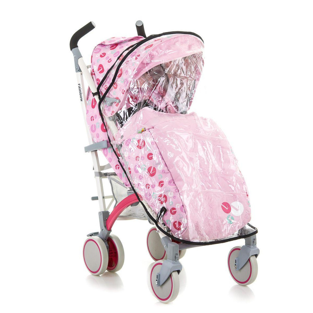 Коляска BabyHit Rainbow D200 Pink Grey (30 355) - зображення 8