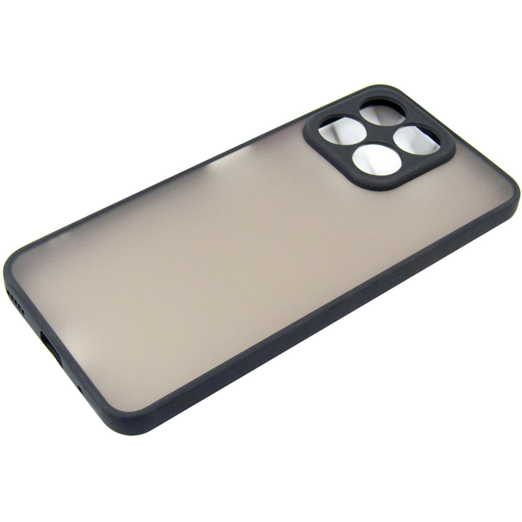 Чохол до мобільного телефона Dengos Matte HONOR X8a (black) (DG-TPU-MATT-138) - зображення 4