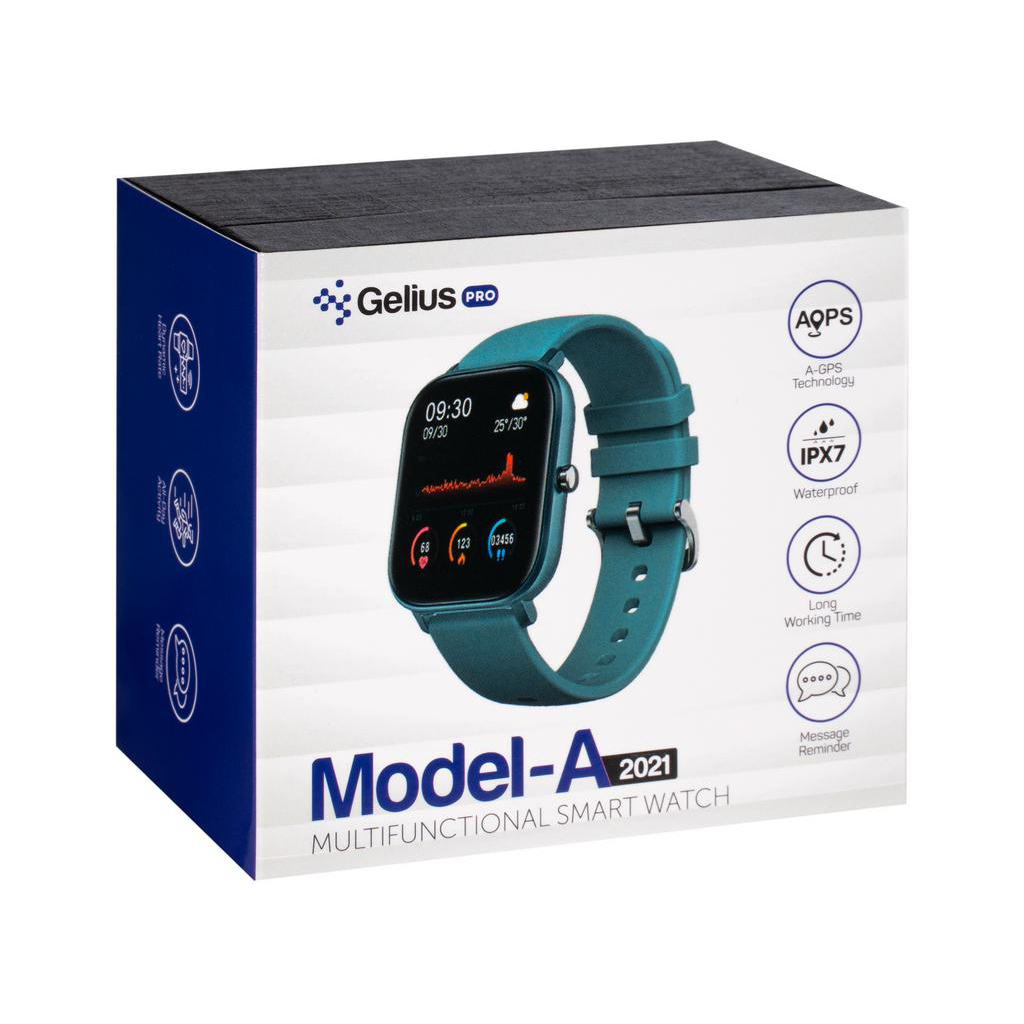 Смарт-годинник Gelius Pro (Model A) (IPX7) Gold - зображення 4