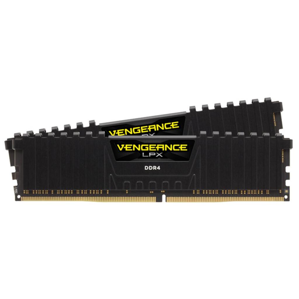 Модуль пам'яті для комп'ютера DDR4 16GB (2x8GB) 4133 MHz Vengeance LPX Black Corsair (CMK16GX4M2K4133C19) - зображення 2